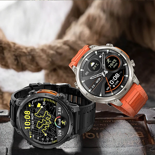 Smartwatch Microwear MK100 - Silver Steel Smartwatch Microwear MK100 - Silver Steel