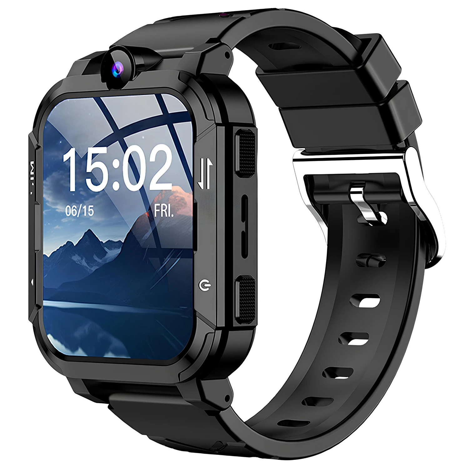 Smartwatch Microwear Y86 4G GPS WIFI - Black Silicone Smartwatch Microwear Y86 4G GPS WIFI - Black Silicone