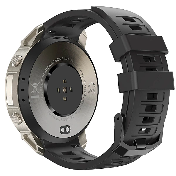 Smartwatch Microwear DM59 – Black Silicone Smartwatch Microwear DM59 – Black Silicone