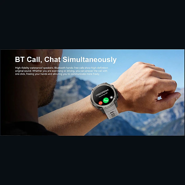 Smartwatch Microwear DM59 – Black Silicone Smartwatch Microwear DM59 – Black Silicone