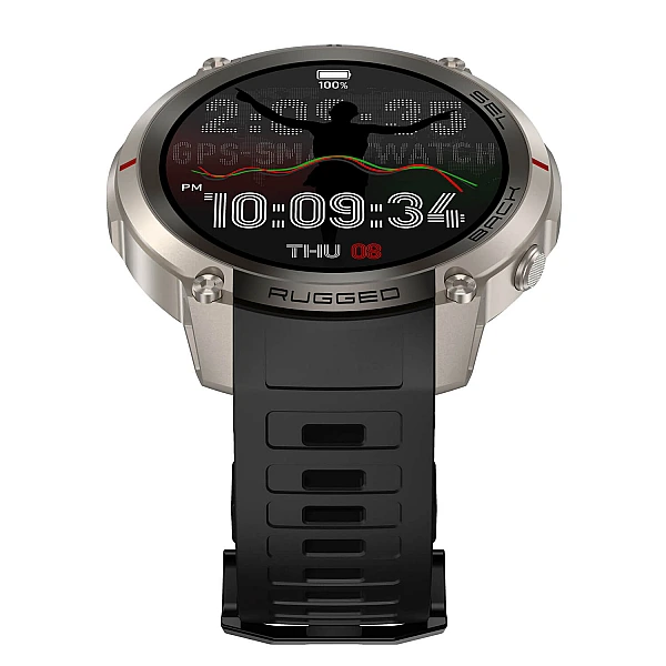 Smartwatch Microwear DM59 – Black Silicone Smartwatch Microwear DM59 – Black Silicone