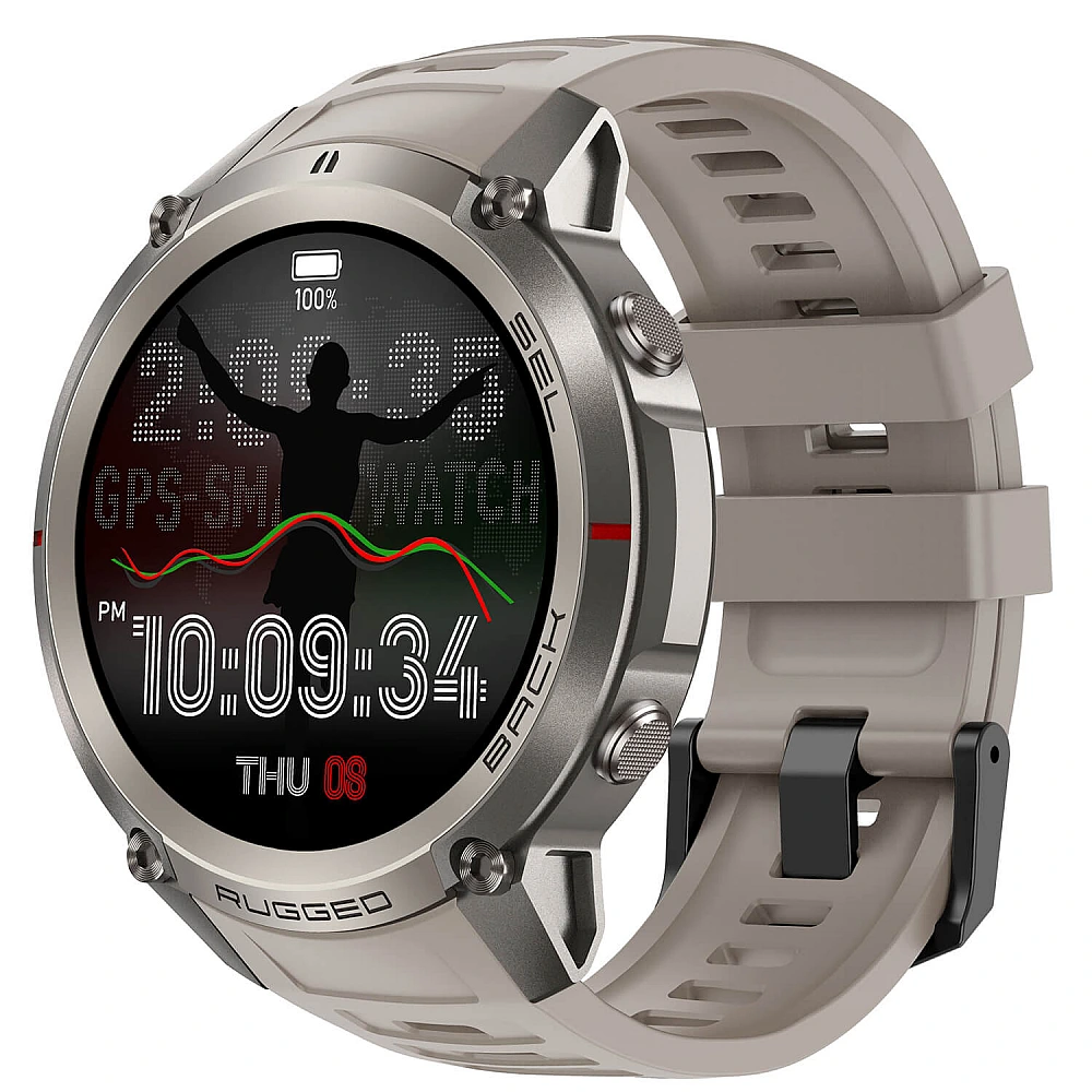 Smartwatch Microwear DM59 – Grey Silicone
