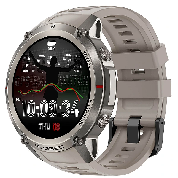 Smartwatch Microwear DM59 – Grey Silicone