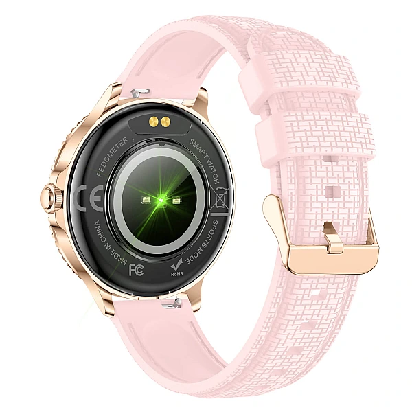 Smartwatch Microwear I225 - Silver Steel
