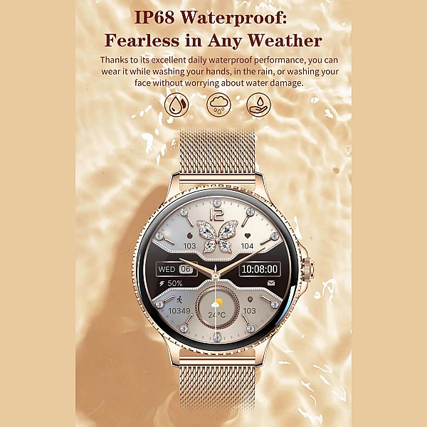 Smartwatch Microwear I225 - Silver Steel