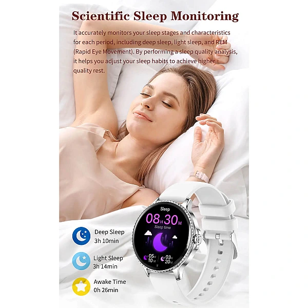 Smartwatch Microwear I225 - Gold Steel