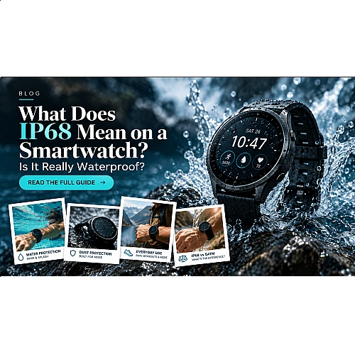 Was bedeutet IP68 in einer Smartwatch? Ist es wirklich wasserdicht?