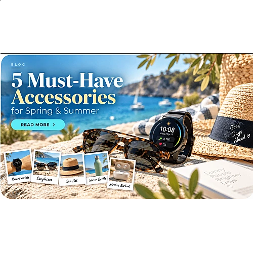 Die 5 Must-Have-Accessoires für Frühling und Sommer: Smartwatch & Sonnenbrille
