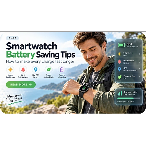 Smartwatch und Batteriesparen.