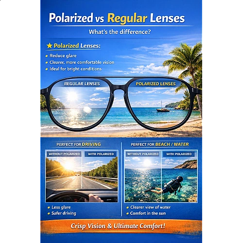 Polarisierte vs. normale Gläser: Was ist der Unterschied und welche sind besser?