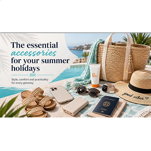 Die notwendigen Accessoires für Ihre Sommerferien