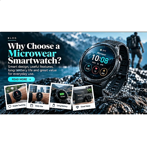 Smartwatch Microwear: Die clevere Wahl für den täglichen Gebrauch.