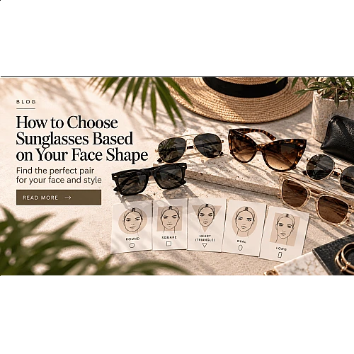 Shade Your Style: So wählen Sie die perfekte Sonnenbrille für Ihre Gesichtsform aus
