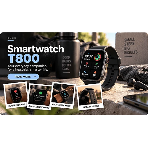 Smartwatch T800: Der perfekte Begleiter für Ihr Training und Ihren Alltag