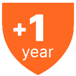 +1 Jahr Garantie +8,90€