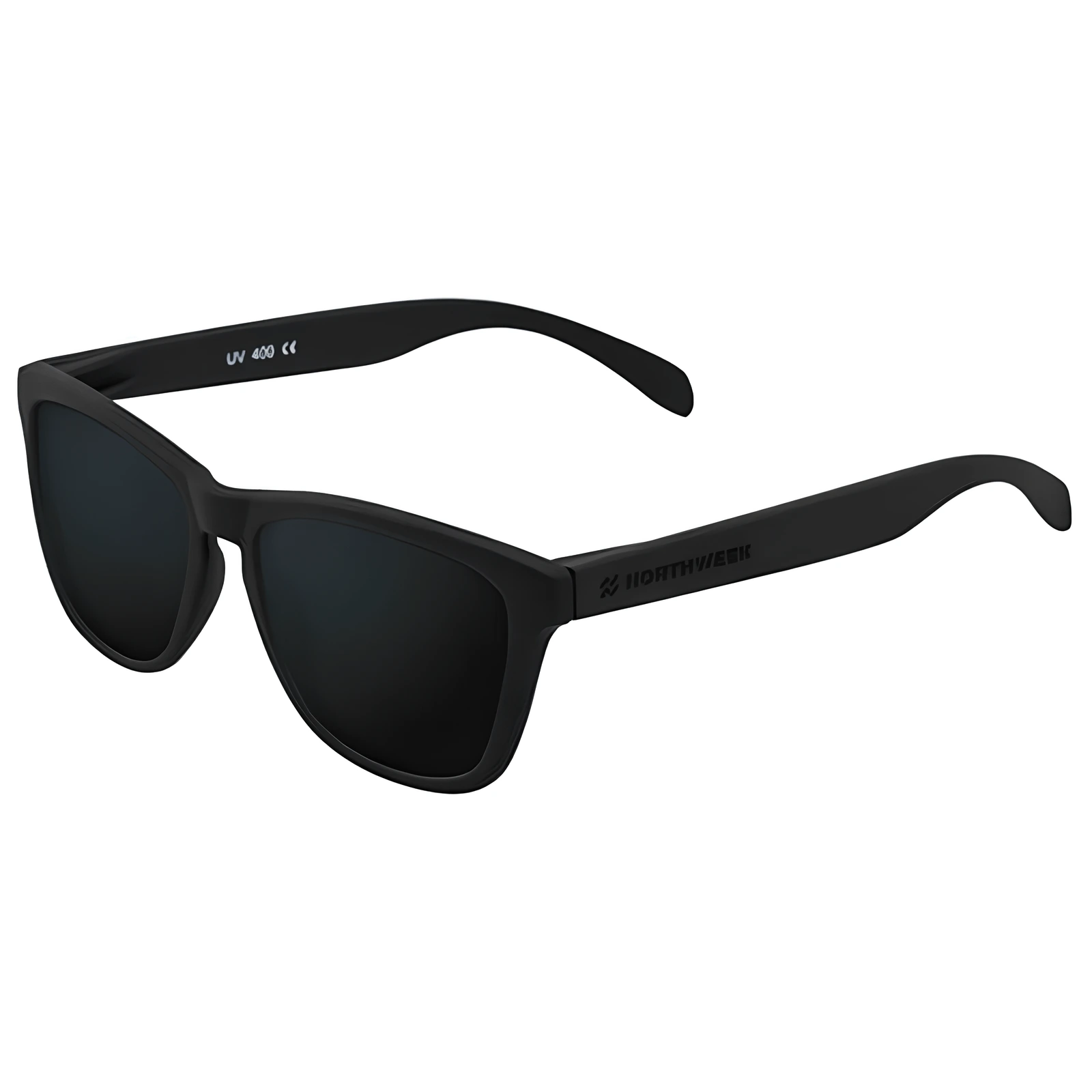 NORTHWEEK Matte Black/Black Polarisiert