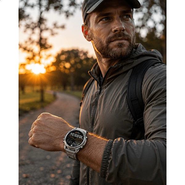 Smartwatch Microwear DM59 – Grey Silicone
