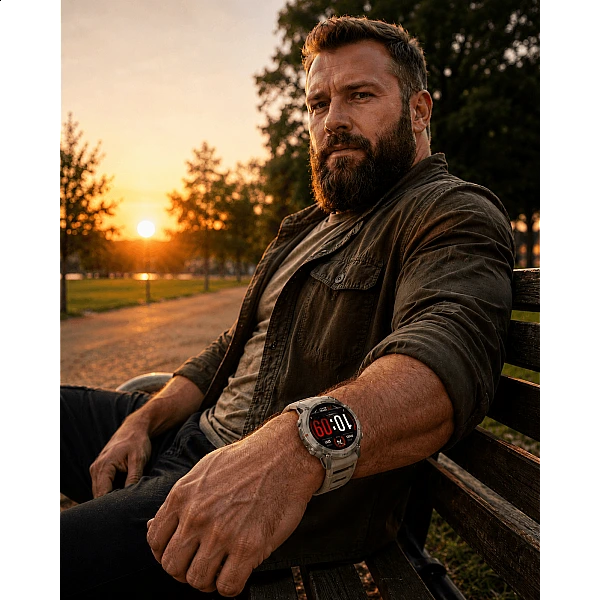 Smartwatch Microwear DM59 – Grey Silicone